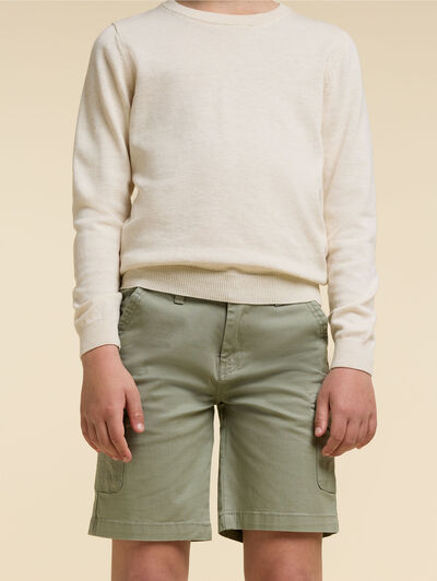 BERMUDA CARGO KIDS VERDE