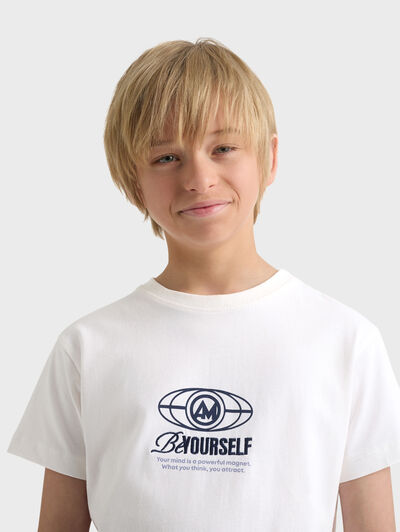 CAMISETA MAGNET KIDS BLANCO