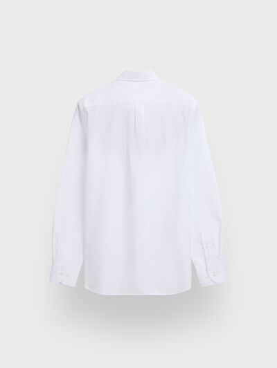 CAMISA OXFORD SOLID BLANCO