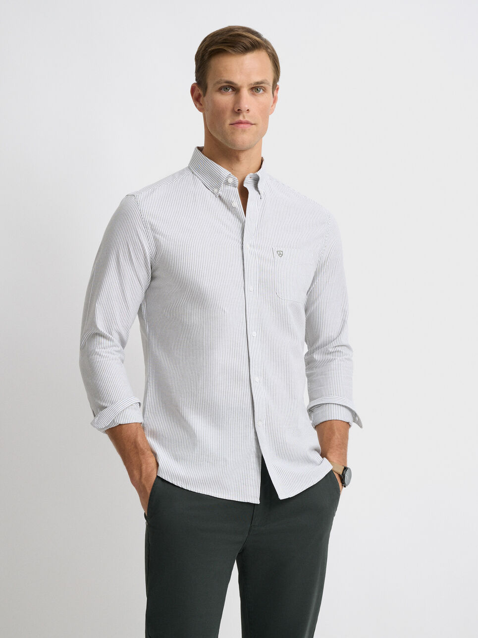 CAMISA OXFORD STRIPES