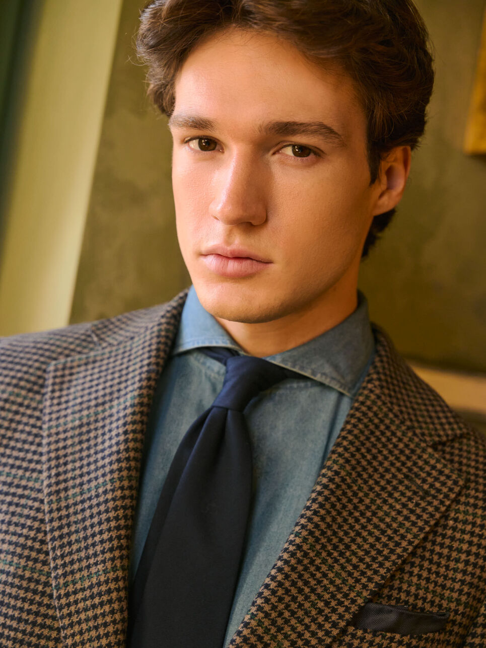 AMERICANA HOUNDSTOOTH TWIST