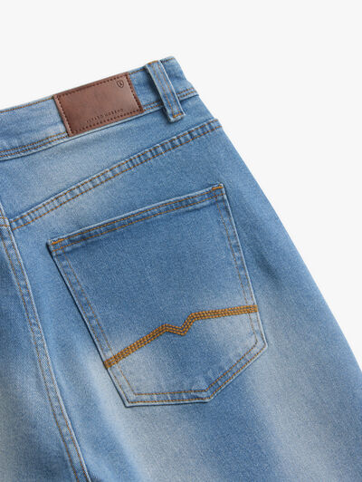 BERMUDA DENIM VUELTA AZUL