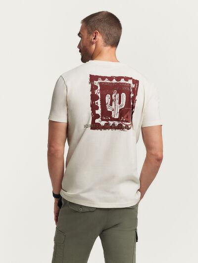 CAMISETA WESTERN BLANCO