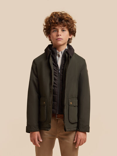 PARKA TIM KIDS VERDE