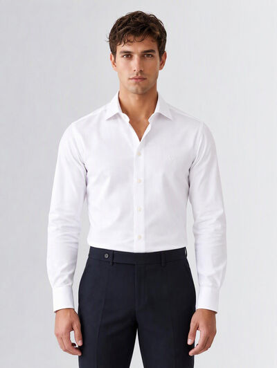 CAMISA MISTER POPELIN EXTRA BLANCO