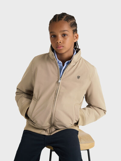 CAZADORA SMART KIDS BEIGE