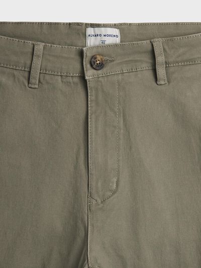 PANTALON CARGO ELVIS VERDE