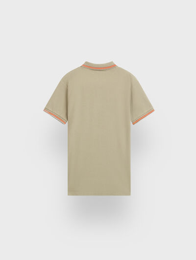 POLO FLAG KIDS VERDE