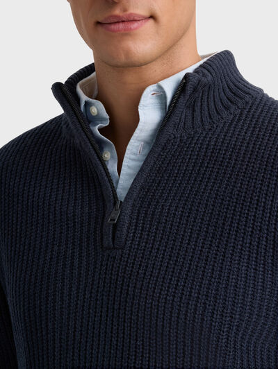 JERSEY RUSTIC AZUL MARINO