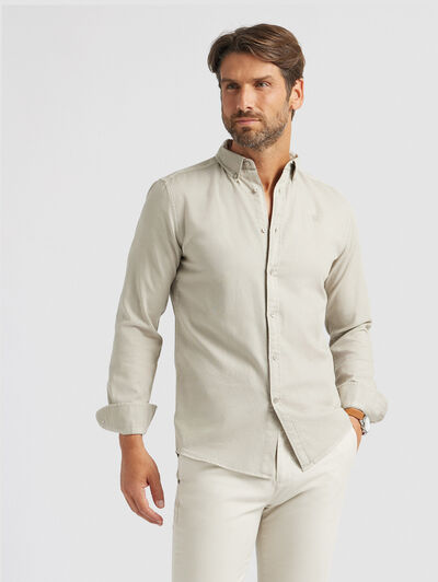 CAMISA PANAMA DYE BEIGE