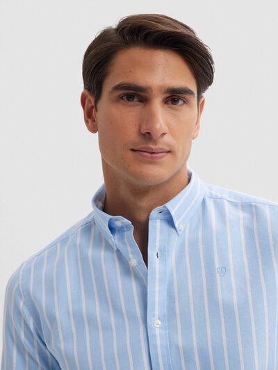 CAMISA OXFORD CLASSIC AZUL