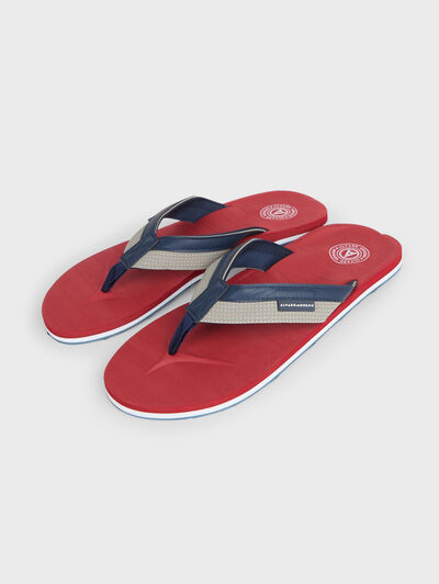 CHANCLAS POOL ROJO