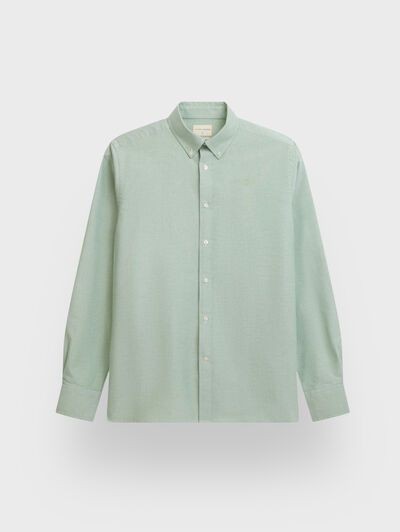 CAMISA OXFORD SOLID VERDE