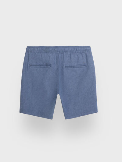 BERMUDA LINO AZUL