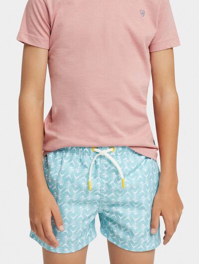 BAÑADOR BONES KIDS TURQUESA