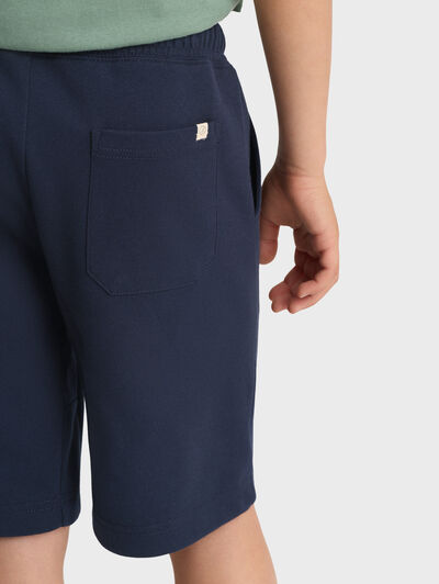 BERMUDA PUNTO KIDS AZUL MARINO