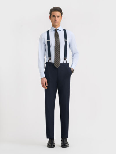 PANTOLON WEDDING TWILL AZUL MARINO