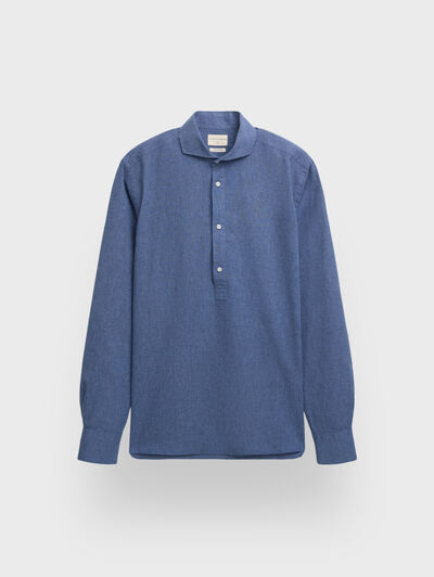 POLERA LINO JACK AZUL