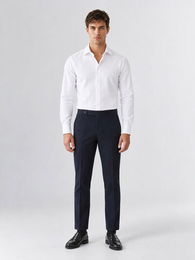 CAMISA MISTER POPELIN EXTRA BLANCO
