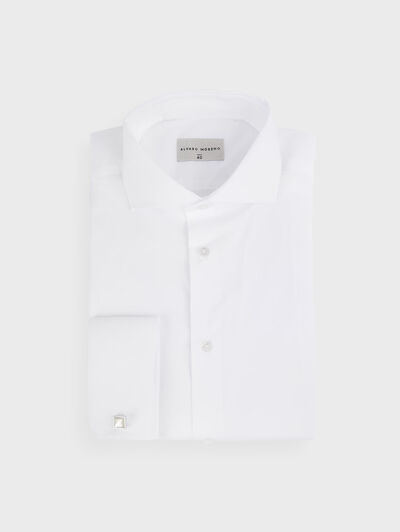 CAMISA COMFORT P.DOBLE BLANCO