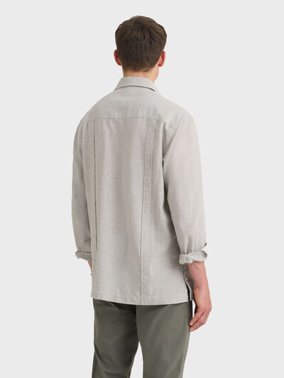 CUBANA LINO CHAMBRAY VERDE