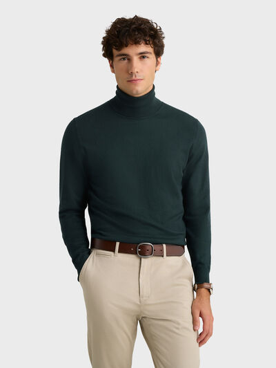 JERSEY CUELLO VUELTO VERDE