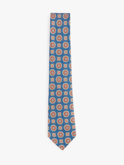 CORBATA PRINTED AZUL