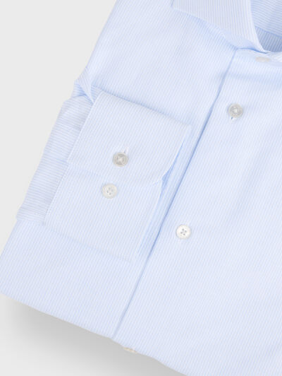 CAMISA P.POINT RAYAS CELESTE