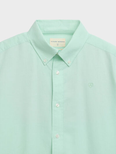 CAMISA OXFORD SOLID VERDE