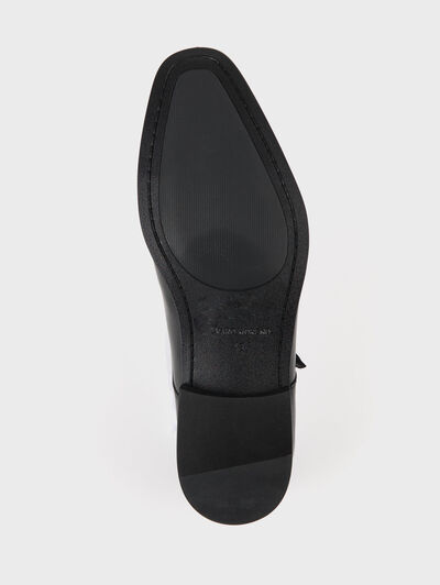 ZAPATOS DOBLE HEBILLA NEGRO