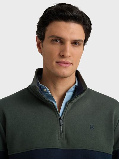 SUDADERA BIRMINGHAM VERDE