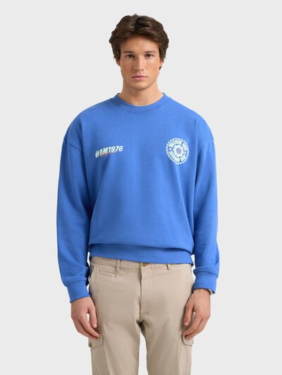 SUDADERA GENUINE AZUL