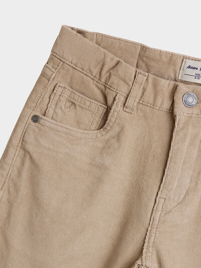 PANTALON MICROPANA KIDS BEIGE