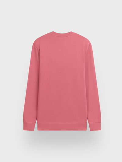 SUDADERA COLLEGE ROJO