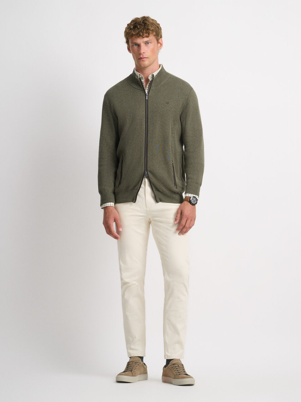 CARDIGAN CONTRASTE