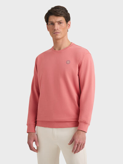 SUDADERA BASIC SPRING ROJO