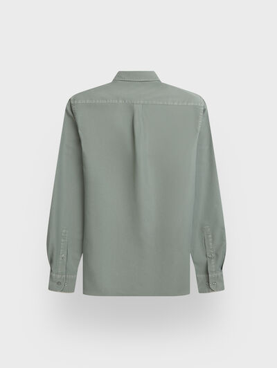 CAMISA OXFORD DYE VERDE