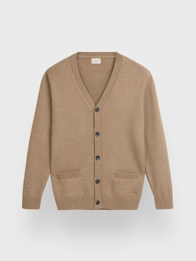 CARDIGAN MULLER CAMEL