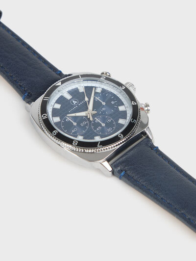 RELOJ VINTAGE AZUL MARINO