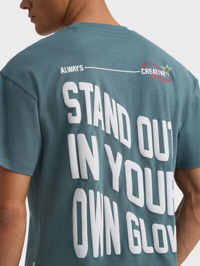 CAMISETA CREATIVE AZUL