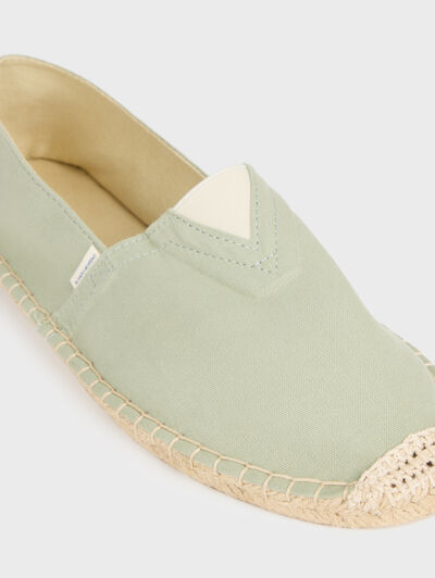 ESPADRILLES CANVAS VERDE