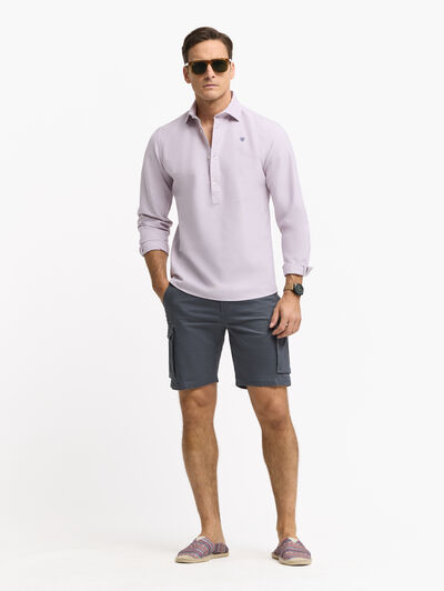POLERA OXFORD SOLID VIOLETA