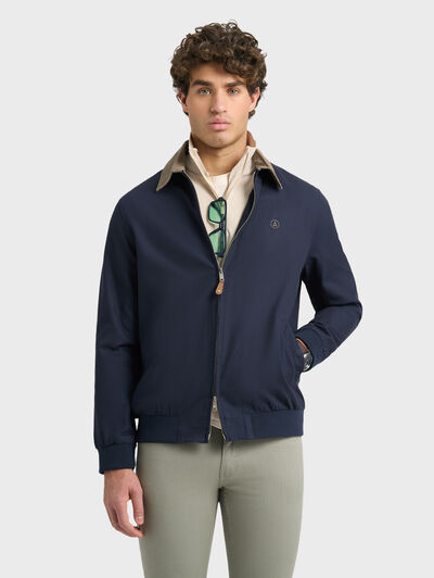 CAZADORA COLLINS AZUL MARINO