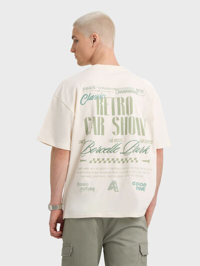 CAMISETA BORCELLE CRUDO