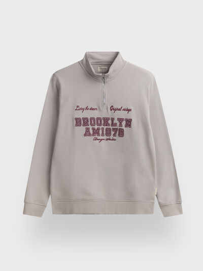 SUDADERA STUDIO GRIS