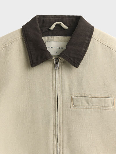 CAZADORA PEACH VERDE