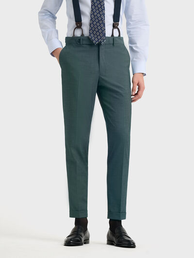 PANTALON NAPOLI CUADRILLE VERDE