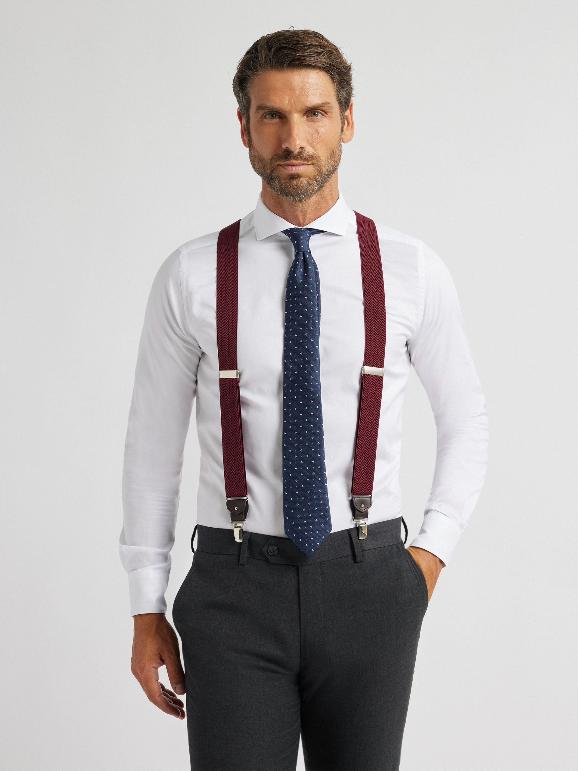 CAMISA VESTIR P. POINT BLANCO
