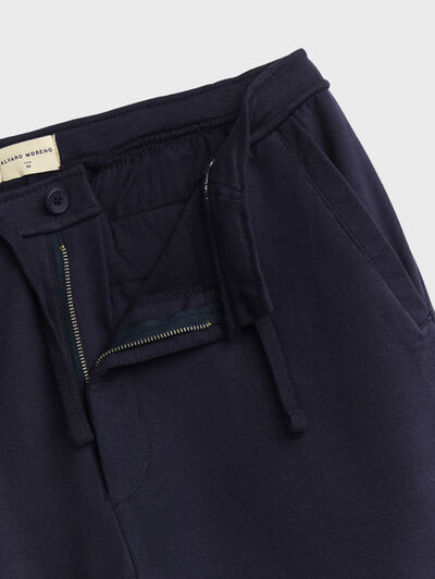 JOGGER CHINO PUNTO AZUL MARINO