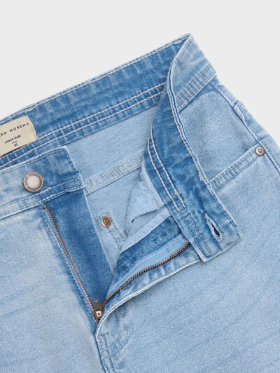 PANTALON DENIM MATCH CELESTE